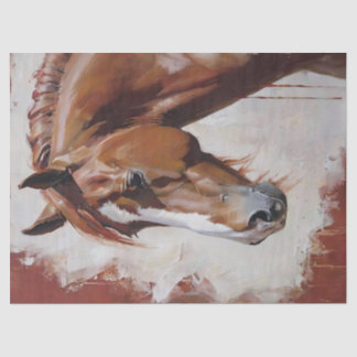 Red Quarter Horse Tissuepapier