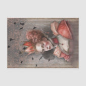 Red Queen Decoupage papier (Voorkant)
