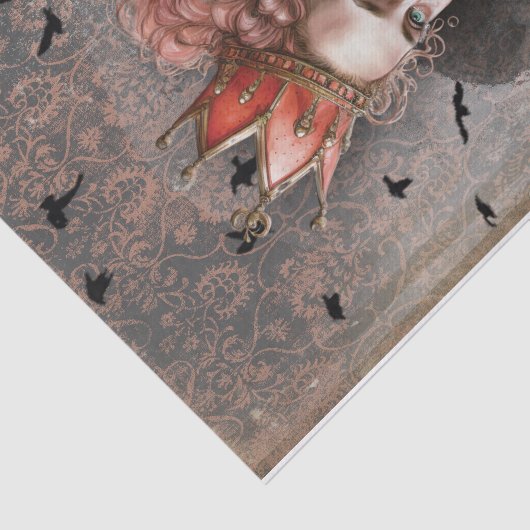 Red Queen Decoupage papier (Detail)
