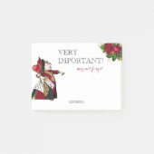 Red Queen of Hearts  Post-it® Notes (Voorkant)
