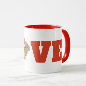 Red Rabbit Love Mok (Voorkant rechts)