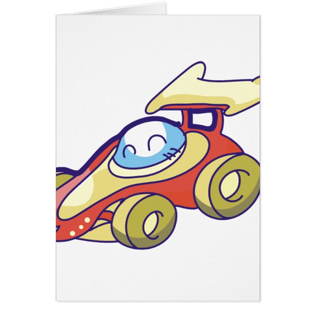 Red Race Car (Voorkant)