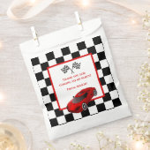 Red Race Car | Favor Bags van de verjaardagspartij Bedankzakje (Geknipt)