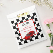 Red Race Car | Favor Bags van de verjaardagspartij Bedankzakje (Gezegeld)
