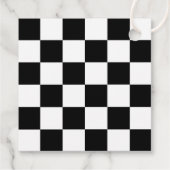 Red Race Car | Kinderen van Birthday Bedankjes Labels (Achterkant)