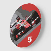 RED RACE CAR - NOOIT LIFT GROTE KLOK (Hoek)