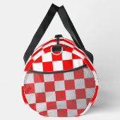 Red Raced Checkered Flag Display Plunjezak (Rechts)