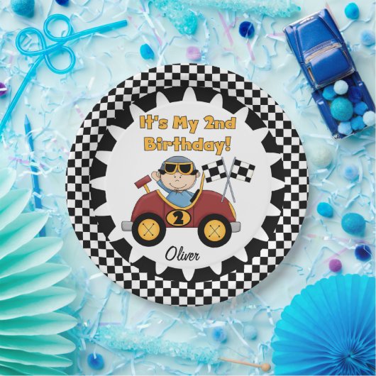 Red Racing Bord 2e verjaardag (Feest)