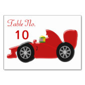 Red Racing Car Kaart (Voorkant)