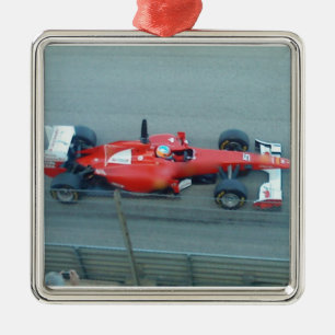 Red Racing Ornament