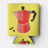 Red Rainbow Espresso Blikjeskoeler (Voorkant)