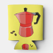 Red Rainbow Espresso Blikjeskoeler (Achterkant)