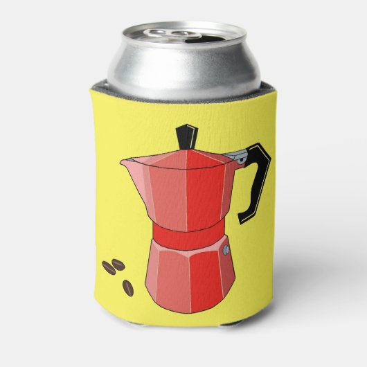 Red Rainbow Espresso Blikjeskoeler (Blikje Achterkant)