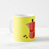 Red Rainbow Espresso Koffiemok (Voorkant links)