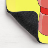 Red Rainbow Espresso Muismat (Hoek)