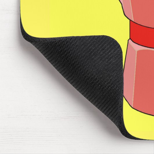 Red Rainbow Espresso Muismat (Hoek)