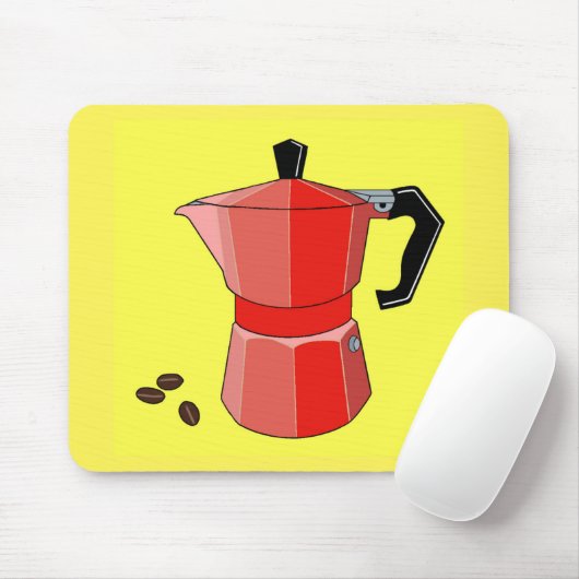 Red Rainbow Espresso Muismat (Met muis)