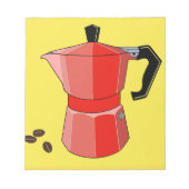 Red Rainbow Espresso Notitieblok (Voorkant)