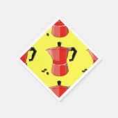 Red Rainbow Espresso Servet (Hoek)