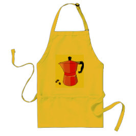 Red Rainbow Espresso Standaard Schort