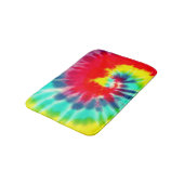 Red Rainbow Tie Dye Badmat (Gekanteld)