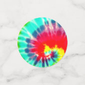 Red Rainbow Tie Dye Confetti (Kleine voorkant)