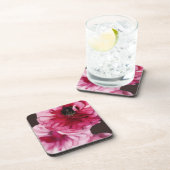 Red Ranunculus Drankjes Onderzetter (Rechterzijde)