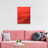 Red Ranunculus Flower Petals Canvas Afdruk (Insitu (Woonkamer))