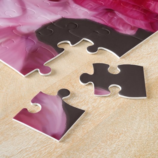 Red Ranunculus Legpuzzel (Zijkant)