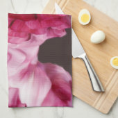 Red Ranunculus Theedoek (Quarter Fold)