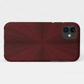 Red Rays Quartered iPhone 5 Hoesje (Achterkant (horizontaal))