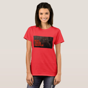 RED REAL CRIME T for VROUWEN T-shirt