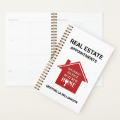Red REAL ESTATE Appointings Planner (Display)