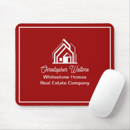 Red Real Estate Company Personalized Realtor Muismat