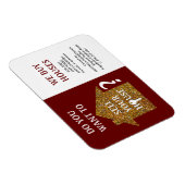 Red Realtor WE KOPEN HUISS Magneet (Rechterzijde)