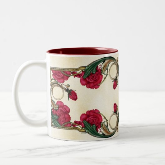 Red Red Rose Floral Mok (Links)