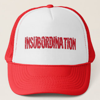RED REDNECK TRUCKER PET