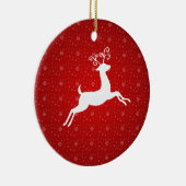 Red Reindeer Ornament (Rechts)