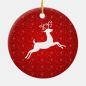 Red Reindeer Ornament (Achterkant)
