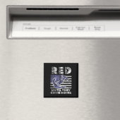 Red Remember Iedereen ingezet tot Kom Thuis Mem Magneet (Insitu (Vaatwasser))