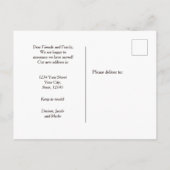  Red Retro Car Antiek Rustisch Nieuw startpunt Briefkaart (Achterkant)