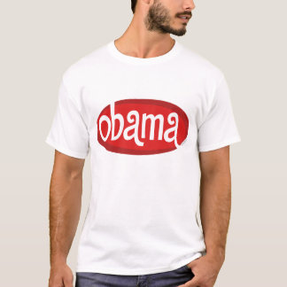 Red Retro Obama T-shirt