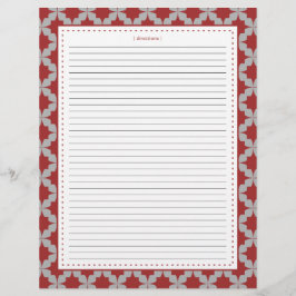 Red Retro Star Aanvullende Recept Pagina's