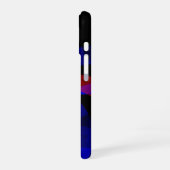 Red Revolving Geometric Accent iPhone 16 Case iPhone 16 Hoesje (Linkerkant)