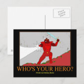 Red Rhok the Minotaur postcard Briefkaart (Voorkant / Achterkant)