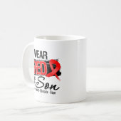 Red Ribbon Awareness - Son Koffiemok (Voorkant links)