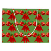 Red Ribbon Bow Holly Thunder_Cove Groot Cadeauzakje (Achterkant)