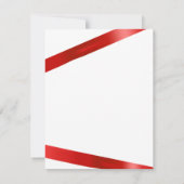 Red Ribbon Cutting Grand Opening Kaart (Achterkant)