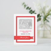 Red Ribbon - Foto Briefkaart (Staand voorkant)