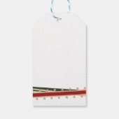 Red Ribbon Gift Label Cadeaulabel (Achterkant)